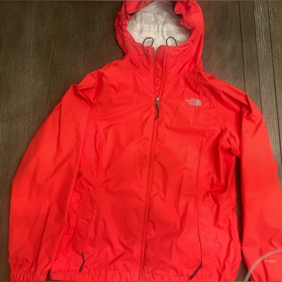The North Face Alta Vista rain jacket in coral orange - Picture 6 of 10
